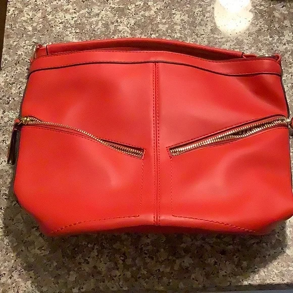Kayla and Ava Bags Kayla And Ava Red Crossbody Bagpurse Gently
